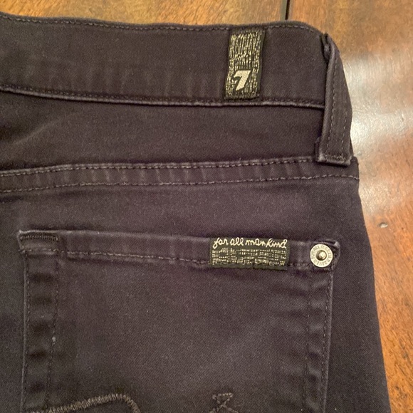 7 For All Mankind - size 25 - black - Picture 3 of 10